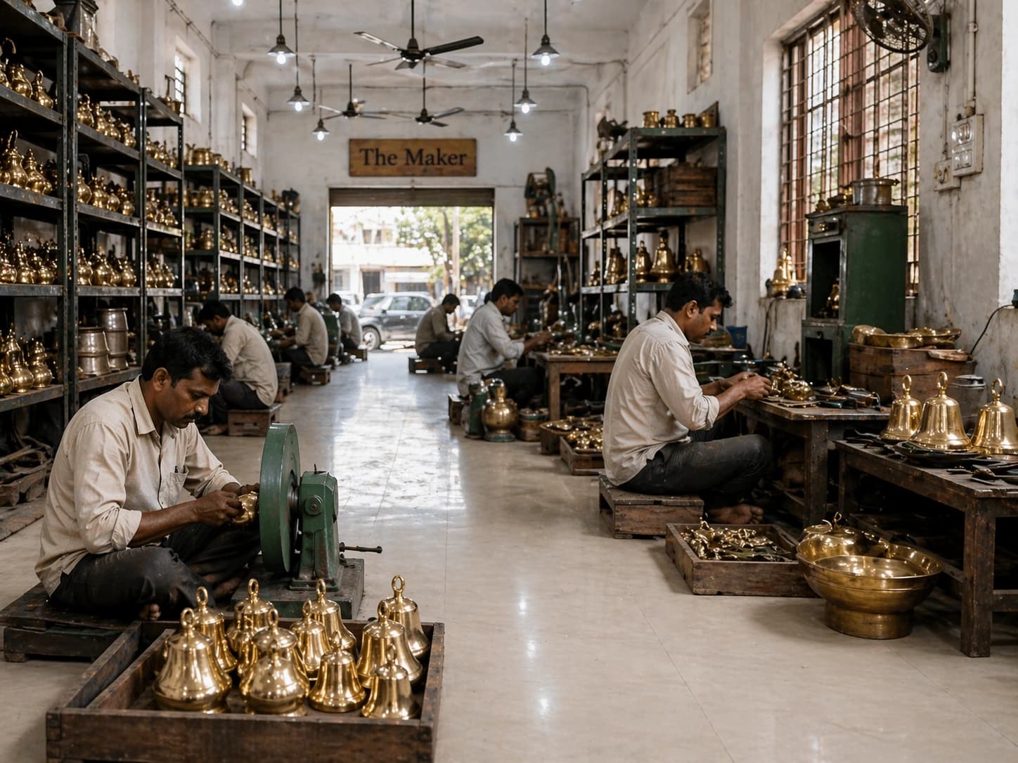 Workshop interior